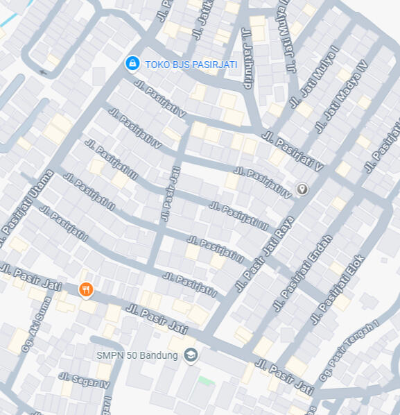Jl. Pasir Jati Raya No. A/149 RT. 03 RW. 05, Jatiendah, Cilengkrang, Kabupaten Bandung, 40616